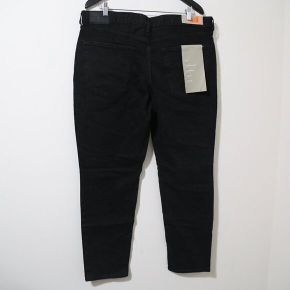 NWT Everlane The Slim Fit Jean Low Stretch Men's Black Size 38x30 - Picture 8 of 9